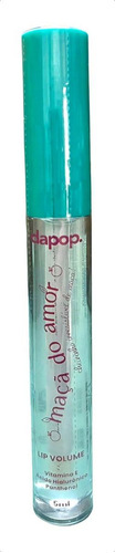 Gloss Com Hialurônico Vitamina E D-pantenol Aumenta Lábios Acabamento Gloss Brilhante Hidratante Cor Incolor Maçã Do Amor