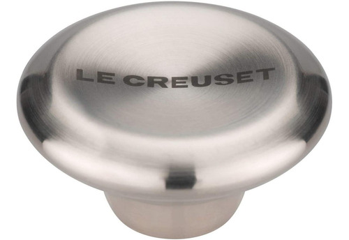 Le Creuset Signature - Pomo De Acero Inoxidable, Tamaño Gra