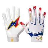 Doctor Shock Guantes Futbol Americano Stripes/gold Joven