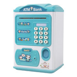 Impressão Digital Piggy Bank Cash Money Coin Safe Box Senha