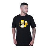 Camiseta Roupa Homer Simpsons Cerveja Camisa