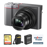 Panasonic Lumix Dmc-zs100 Digital Camara Deluxe Kit (silver)