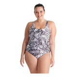 Malla Arena Tropical Plus Size Enteriza Palermo Tenis