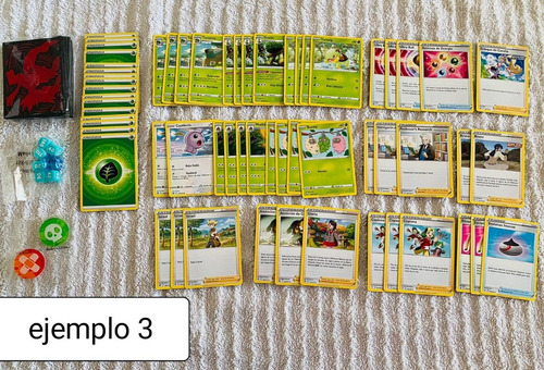 Pokémon Tcg Mazo 60 Cartas Para Principiante Más Accesorios