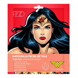 Mascarilla Facial De Tela Pzzo Wonder Woman Aloe 25 Ml Tipo 