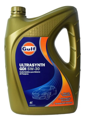 Aceite Gulf Ultrasynth Gdi 5w30 Sintetico X 4l