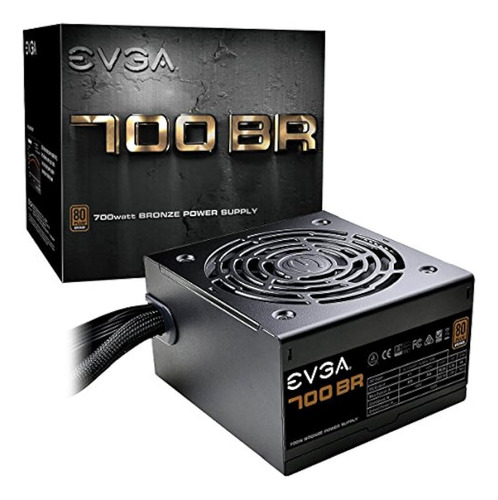 Evga 700 Br, 80 Bronze 700w, Garantía De 3 Años, Fuente De A