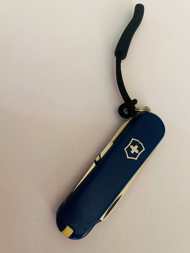 Navaja De Bolsillo Rostfrei Victorinox Azul 58mm. Original 