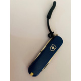 Navaja De Bolsillo Rostfrei Victorinox Azul 58mm. Original 