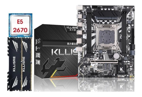 Kit Xeon X99 E5-2678 V3,placa Mãe, 16gb Ddr4, Ssd