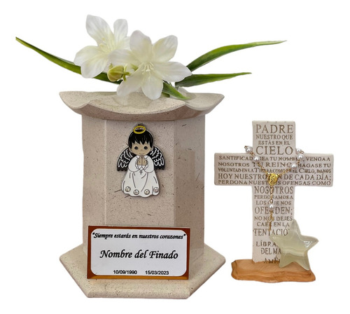 Urna Funeraria Para Cenizas De Cremación Infantil Joya 2374