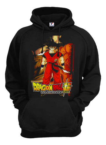 Sudadera Goku, Unisex Con Capucha Y Cangurera 011