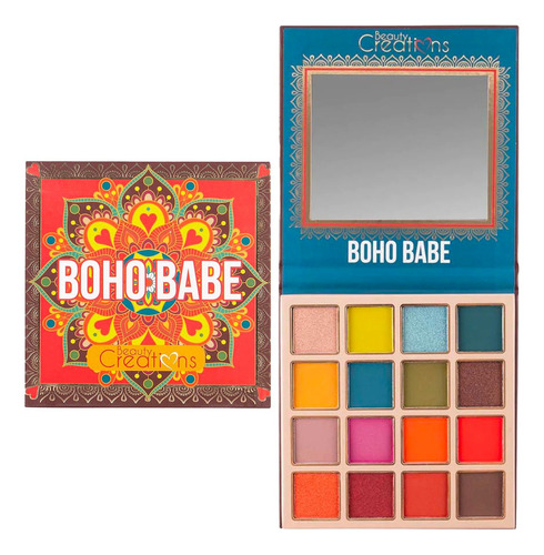 Paleta De Sombras Boho Babe De Beauty Creations