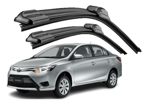 Limpiaparabrisas Para Toyota Yaris 2017 Hatchback O Sedan