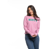 Remera Ml Mujer Rusty Line Classic Ls