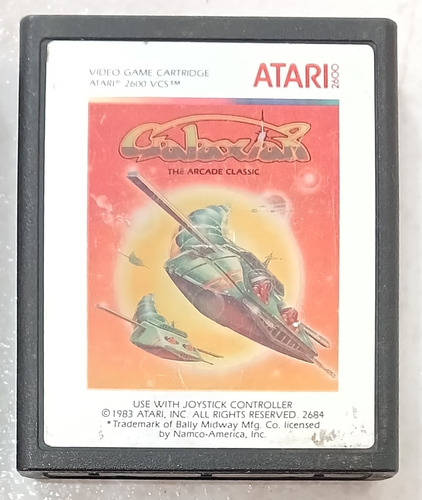 Atari 2600 Juego Galaxian Funcionando