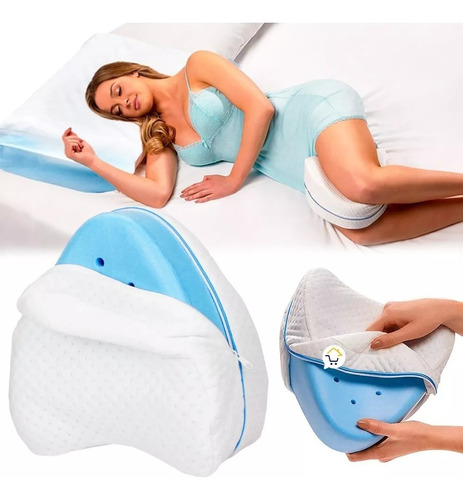 Almohada Ortopédica Piernas Espuma Viscoelástica Cojín B-38