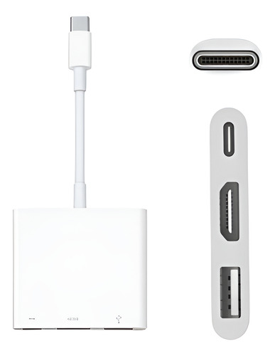 絶妙なデザイン Av Digital C Usb Apple Multiport 📦 MercadoLivre | Adapter 分配器・切替器