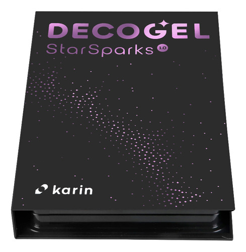 Pluma De Gel Karin Decogel Set Star Sparks 1.0 20pz Color De La Tinta Glitter