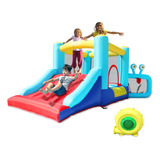 Casa Inflable Airmyfun Con Tobogán Y Piscina De Bolas