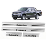 Cubre Zocalos Acero Inoxidable P/ Volkswagen Amarok 