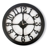 Reloj Pared 80cm Bristol Numeros Grandes -somos Fabricantes 