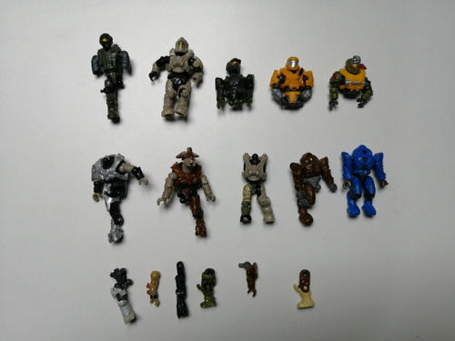 Halo Mega Blocks Figuras Para Repuesto / Precio Por Todas 