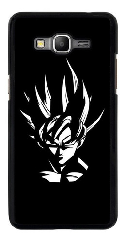 Funda Para Samsung Galaxy Goku Dragon Ball Negro Gris 