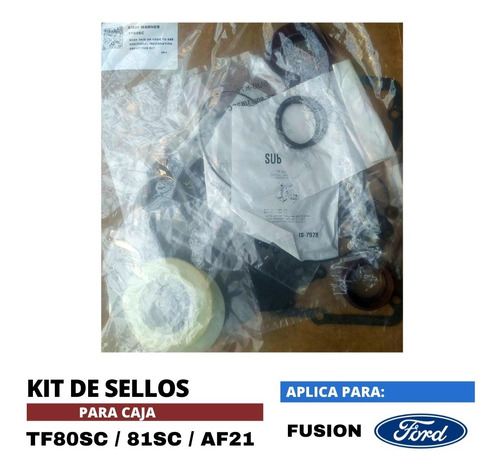 Master Kit Con Piston Tf80sc / Af21 Ford Fusion Foto 3