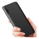 Estuche Silicone Case Compatible Con Huawei Y9s Gamuza 