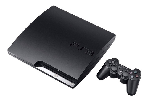 Sony Playstation 3 Slim 120gb Charcoal Black Det. Estéticos 