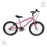 Bicicleta Infantil Kami Star Kid Fadas Menina Aro 20 Criança Cor Rosa Tamanho 10 Tamanho Do Quadro 20