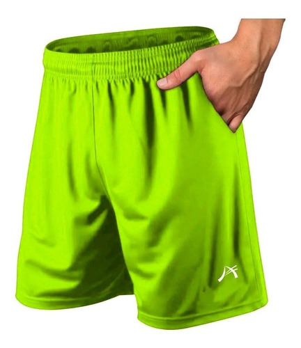 Shorts Deportivos Alpina C/ Bolsillos Futbol Basquet Running