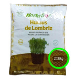 Abono Orgánico Humus De Lombriz 5kg Macetas Jardin Jardinera