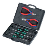 Knipex 00 20 18 8piece Juego De Herramientas Electronicas