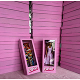Caja De Juguete De Barbie En Mdf 
