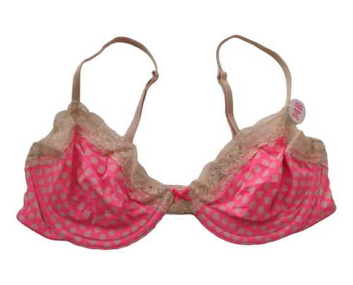 Pink Victoria's Secret Brasier Copa Suave 34b