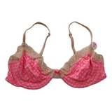 Pink Victoria's Secret Brasier Copa Suave 34b