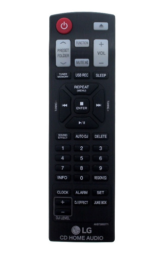 Akb73655771 - Controle Remoto Mini System LG Ma2 