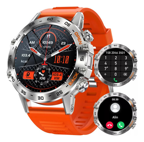 Reloj Bluetooth Inteligente K52 Con Esfera Personalizada, Br