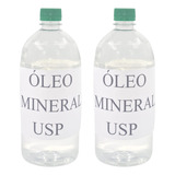 2 Litros Óleo Mineral Usp Para Produção Cosméticos Cremes