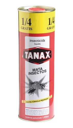 Insecticida Tanax Liquido Tarro 1250 Cc