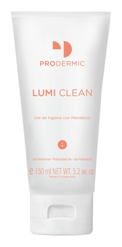 Lumi Clean. Gel De Higiene Facial Con Mandélico. Prodermic