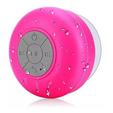 Parlante Alta Voz Recargable Ducha Bluetooth Resiste Agua Color Fucsia