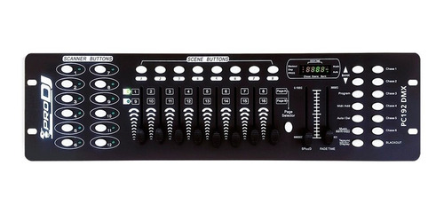 Controlador De Luces Pro Dj Pc192dmx Controlador Dmx Pc192