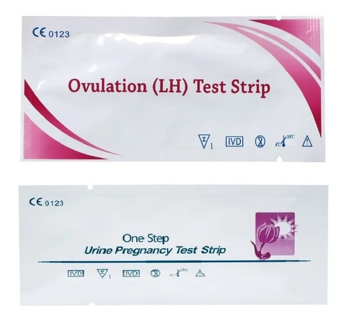 10 Testes De Ovulação + 02 Testes De Gravidez Frete Expres