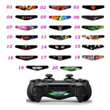 Adesivo Skin Descriç Light Bar Decal Controle Ps4 Zombies