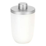 Porta Algodao 500ml Branco C/cromo Fosco