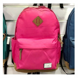 Mochila Urbana Escolar Bolso A La Moda Caribe 28 Litros Color Rosa Chicle