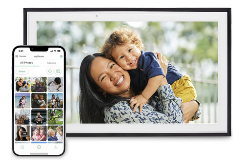 Marco De Fotos Digital Skylight Wifi Con Pantalla Táctil De